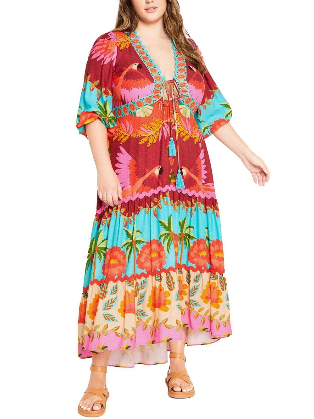 Copacabana Placement Dress - Picture 2 of 5